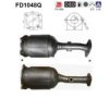 AS FD1048Q Soot/Particulate Filter, exhaust system